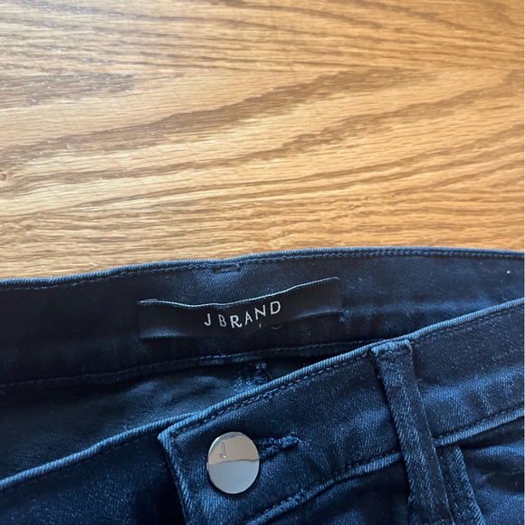 Jbrand Skinny Jeans, distressed dark blue, size 29 - Picture 3 of 6
